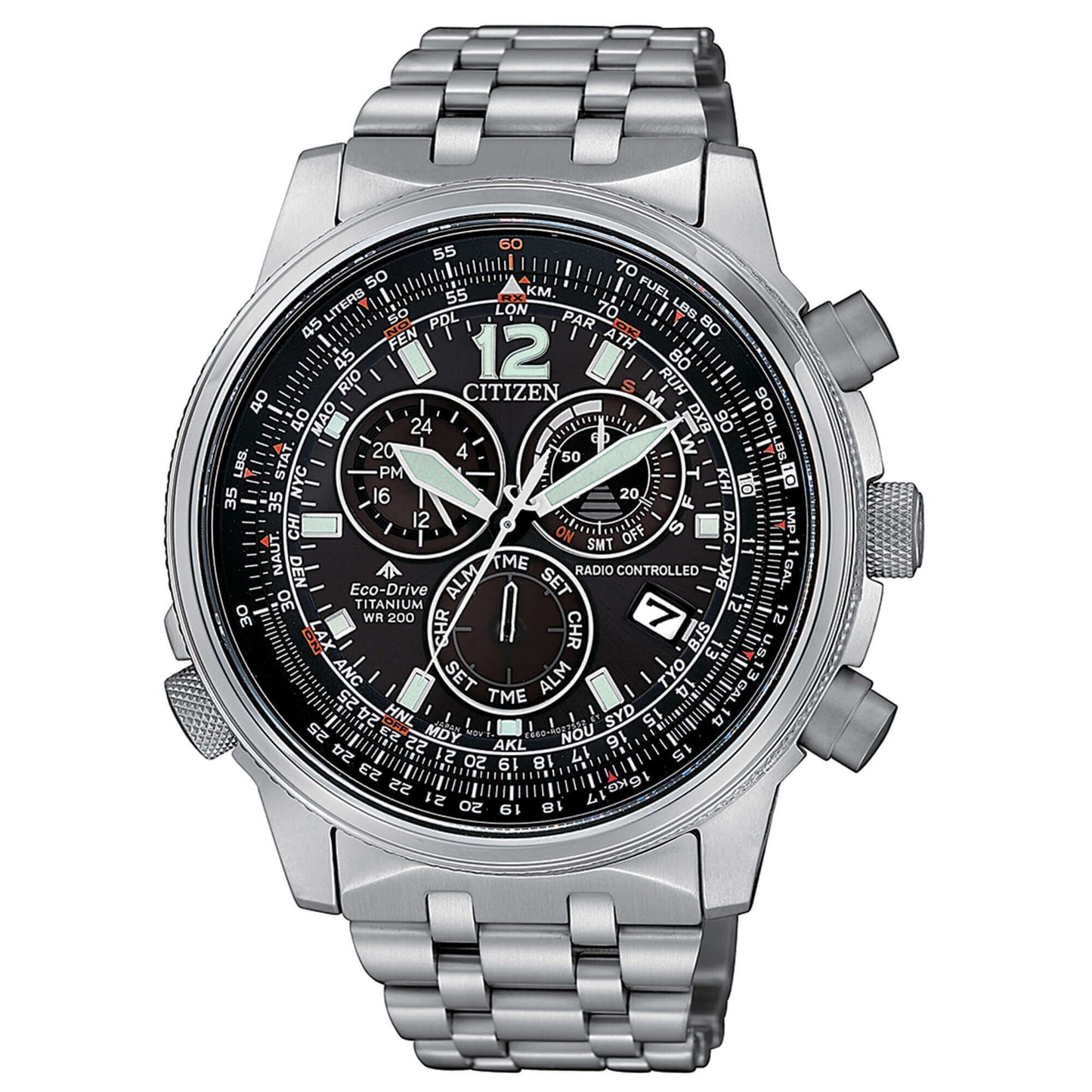 Orologio Citizen Crono Pilot Super Titanio