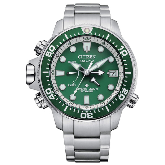 Orologio Citizen Aqualand Eco Drive Super Titanio